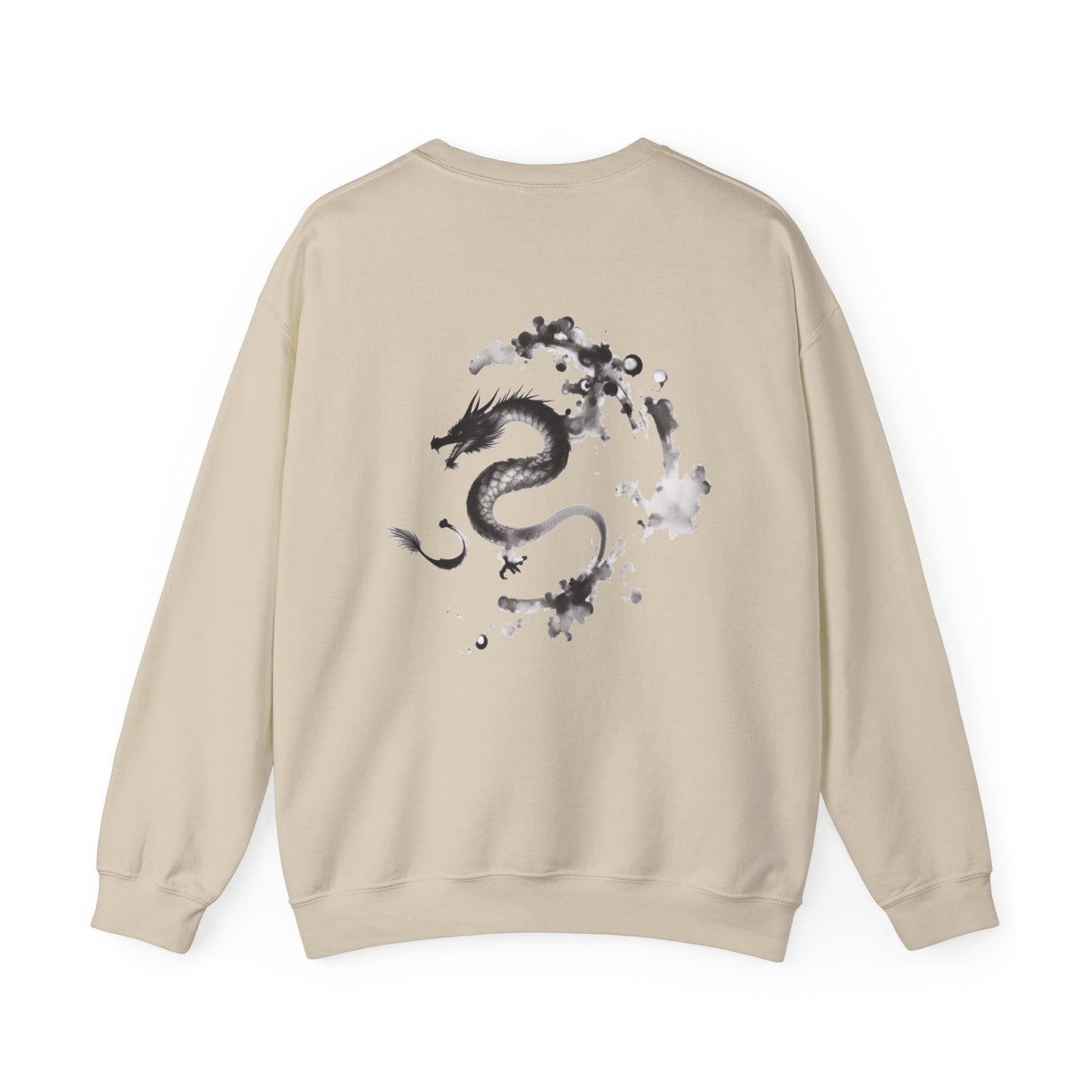 Dragon Ink Drawn Unisex Sweatshirt - Luwen Collection
