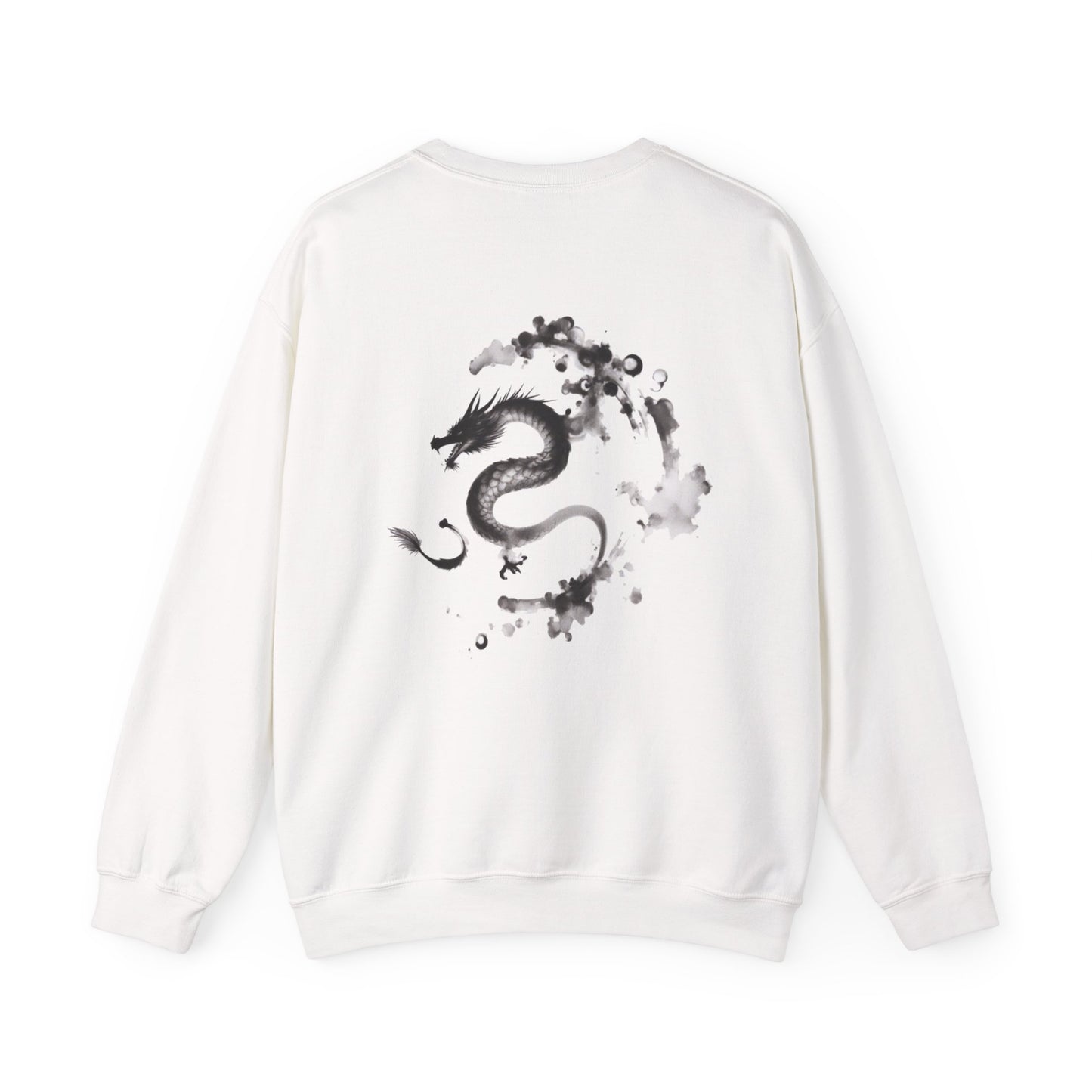 Dragon Ink Drawn Unisex Sweatshirt - Luwen Collection
