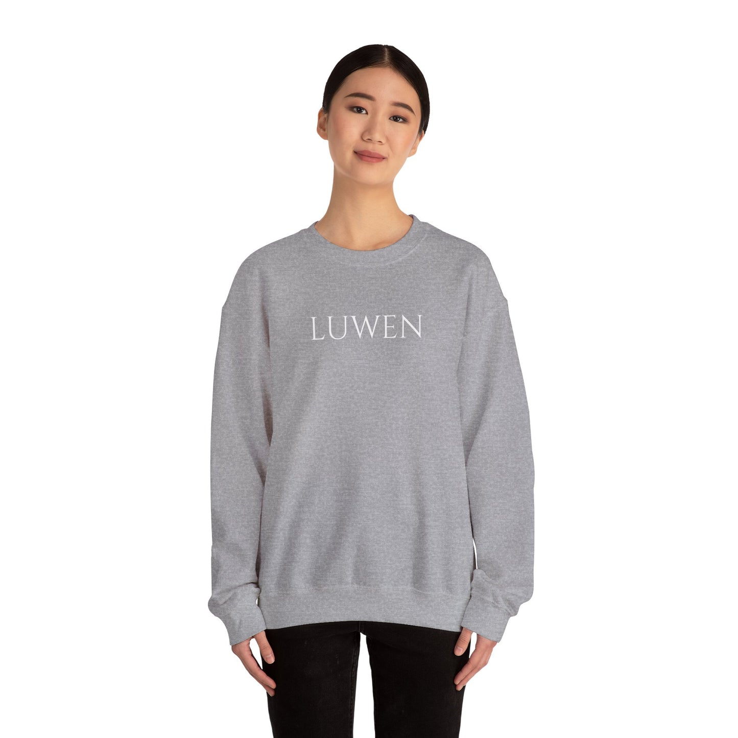 Plum Blossom Ink Drawn Unisex Sweatshirt - Luwen Collection