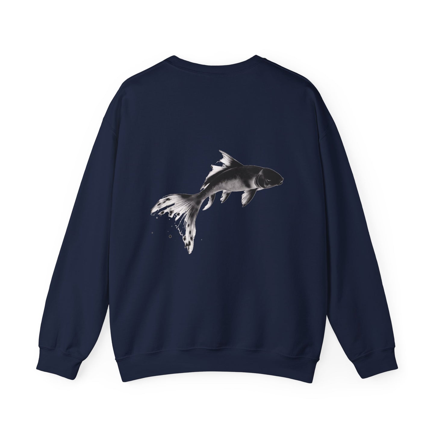 Koi Ink Drawn Unisex Sweatshirt - Luwen Collection