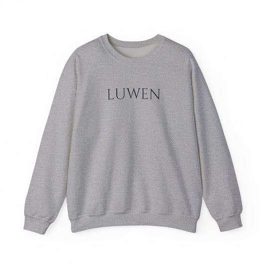 Crane Ink Drawn Unisex Sweatshirt - Luwen Collection