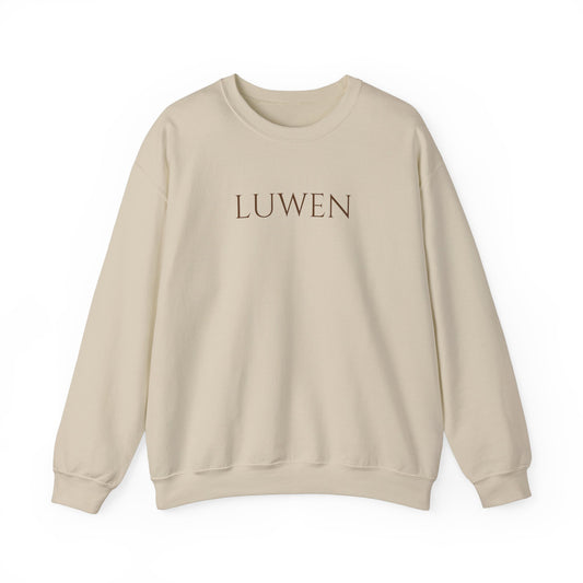 Lotus Ink Drawn Unisex Sweatshirt - Luwen Collection