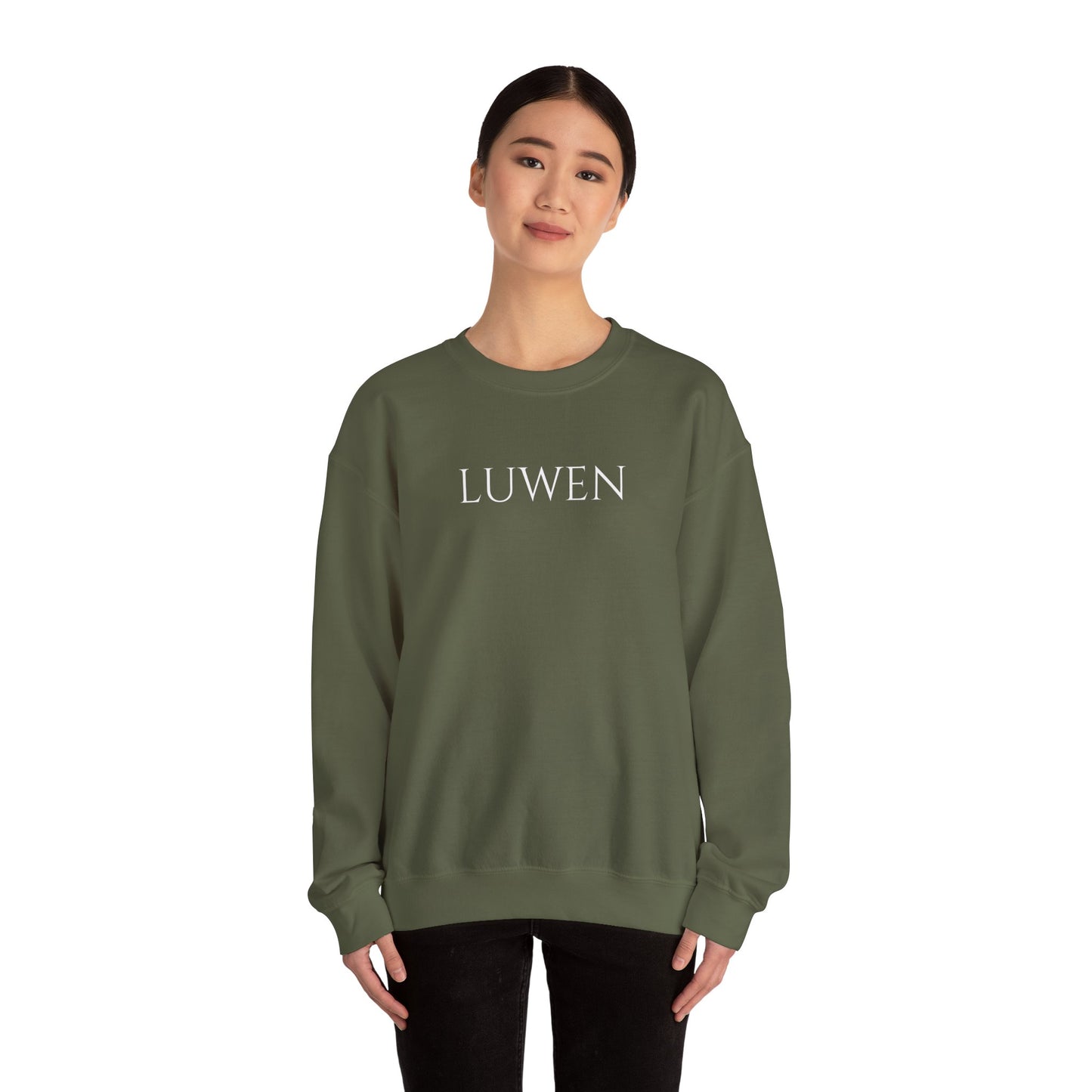 Bamboo Ink Drawn Unisex Sweatshirt - Luwen Collection